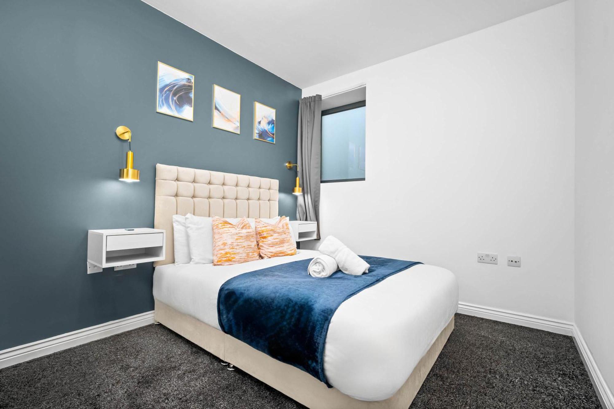 Luxury Two Bedroom Apartment - City Ceentre - Balcony - Jq - Netflix & Wifi - 11B Birmingham Eksteriør billede