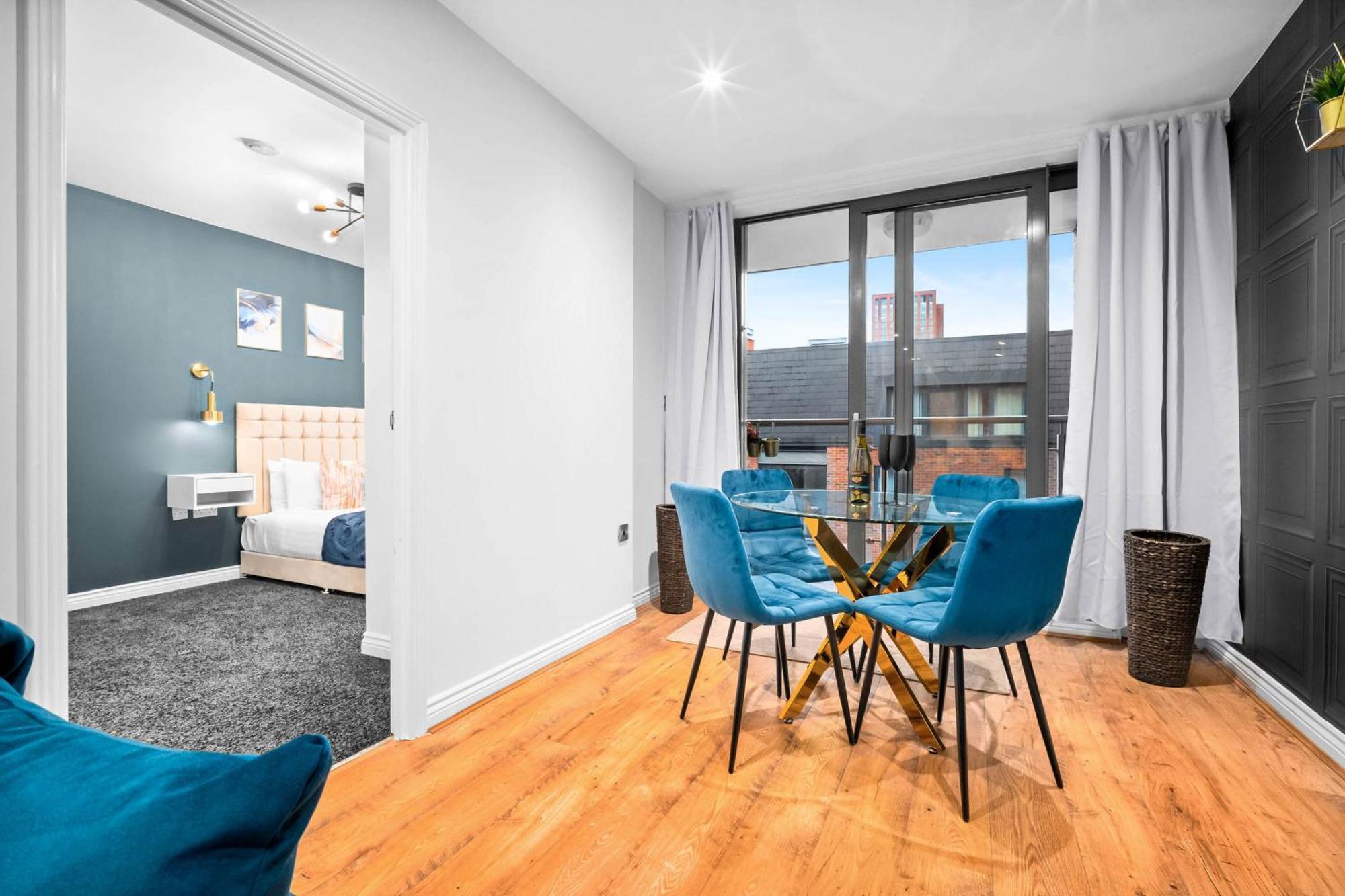Luxury Two Bedroom Apartment - City Ceentre - Balcony - Jq - Netflix & Wifi - 11B Birmingham Eksteriør billede