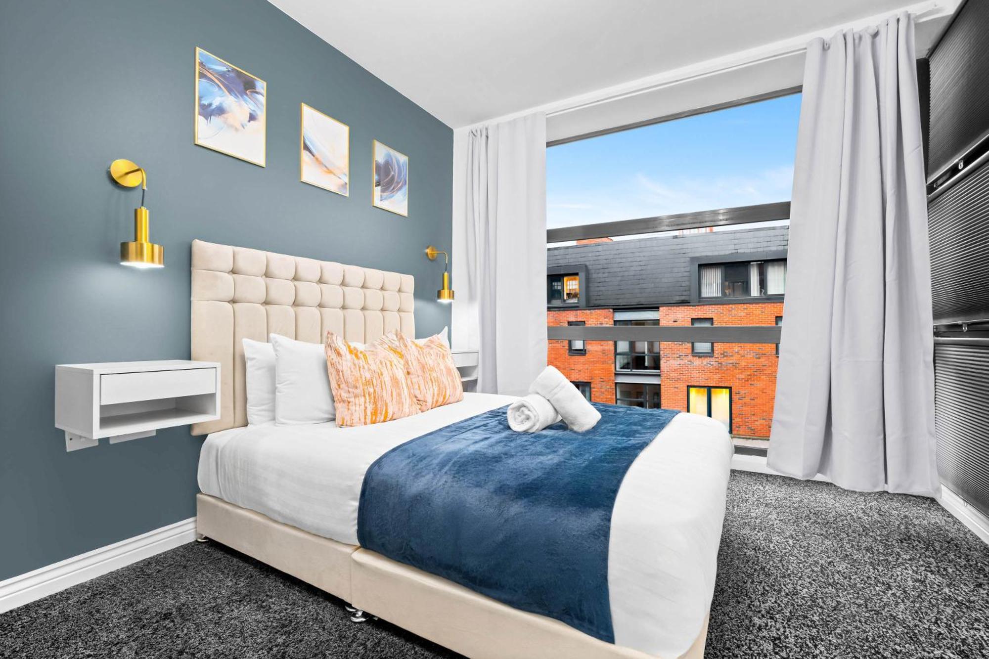 Luxury Two Bedroom Apartment - City Ceentre - Balcony - Jq - Netflix & Wifi - 11B Birmingham Eksteriør billede