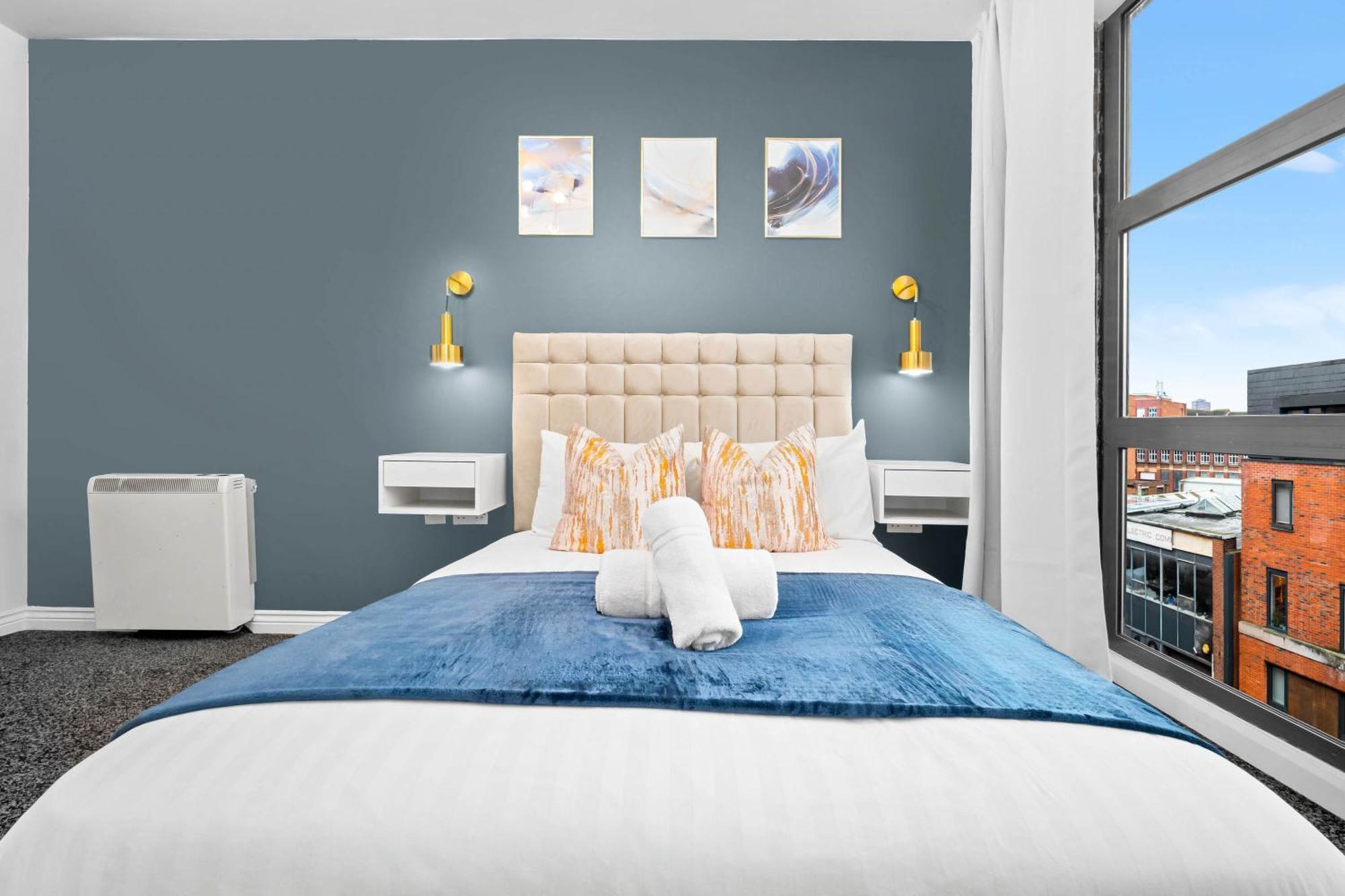 Luxury Two Bedroom Apartment - City Ceentre - Balcony - Jq - Netflix & Wifi - 11B Birmingham Eksteriør billede